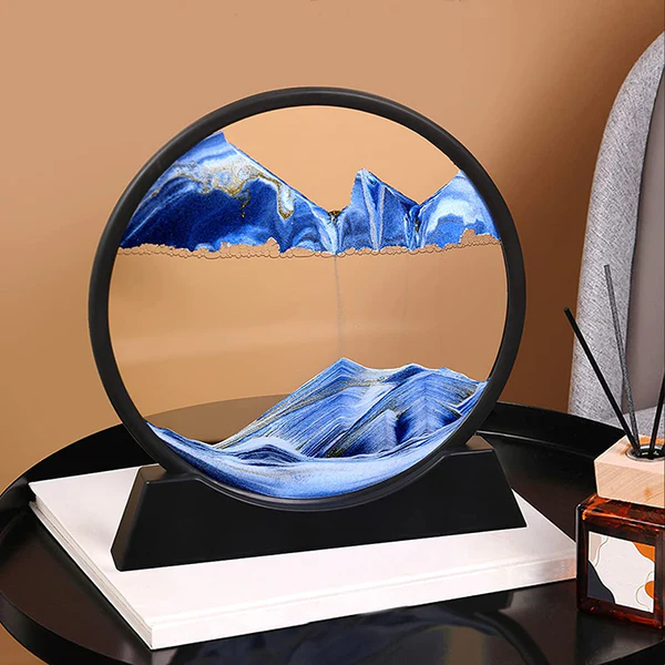 3D Moving Sand Frame β 7" (Random Color)